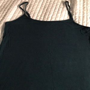 🎈LOFT dark green cami